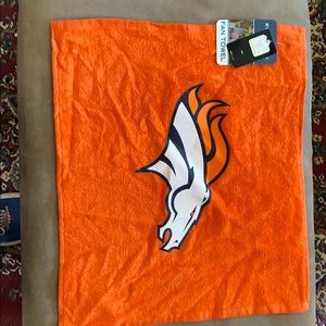 Denver broncos fan towel